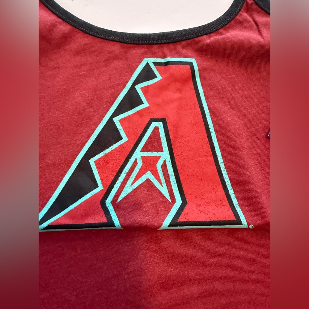 NWT New Era Women’s Red Arizona Diamondbacks tank top, Size Small - Picture 2 of 10